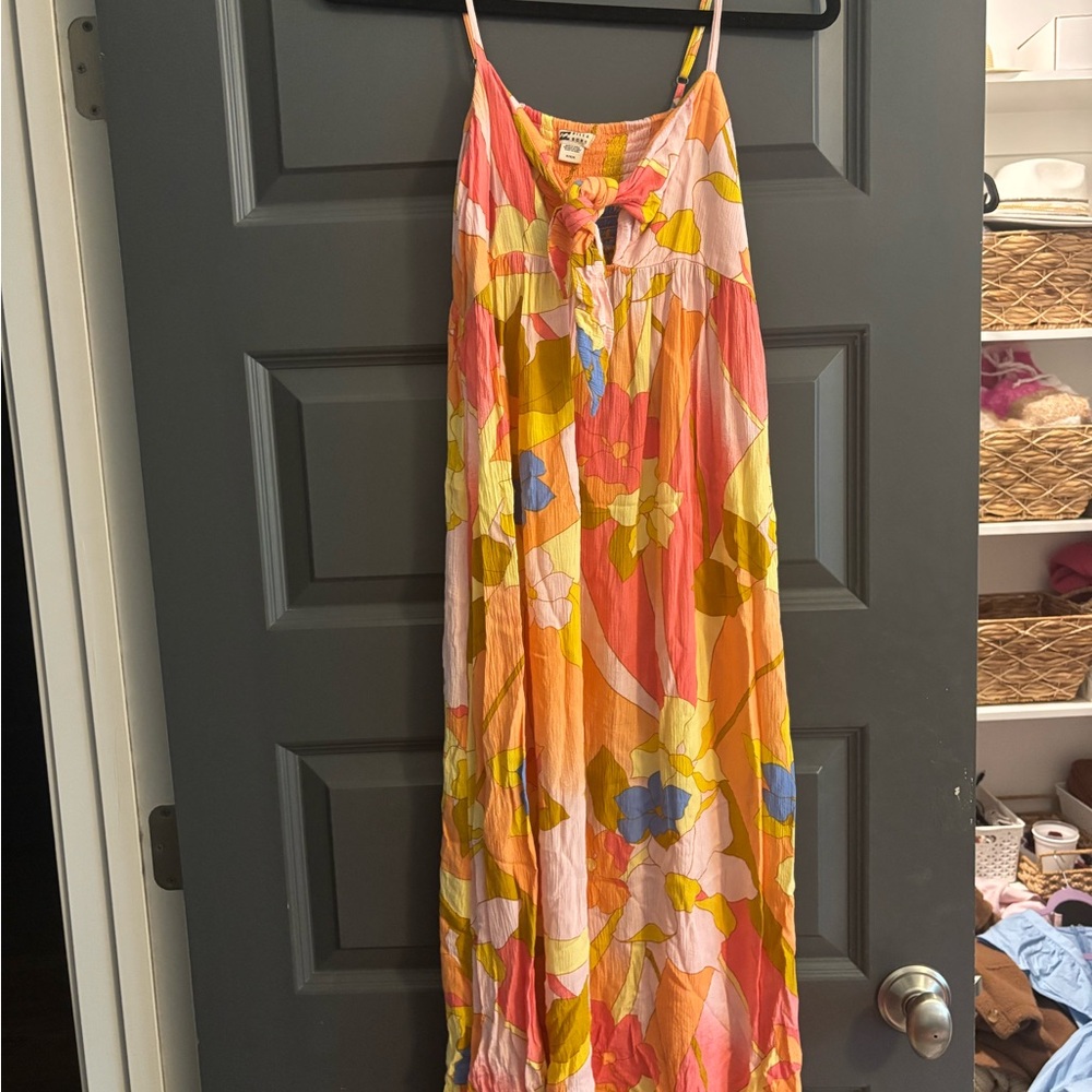 Colorful Floral Maxi Dress